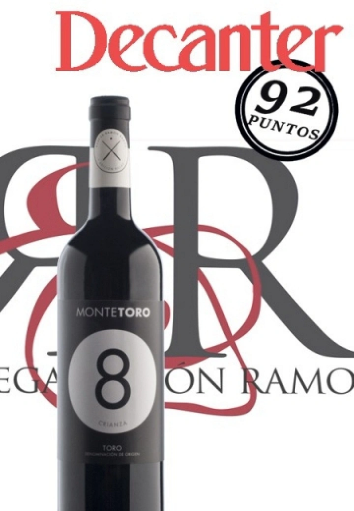 CAJA DE 5 BOTELLAS MONTETORO 8 CRIANZA 2019