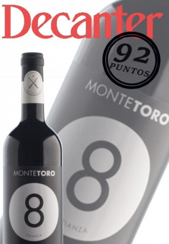 CAJA DE 5 BOTELLAS MONTETORO 8 CRIANZA 2019