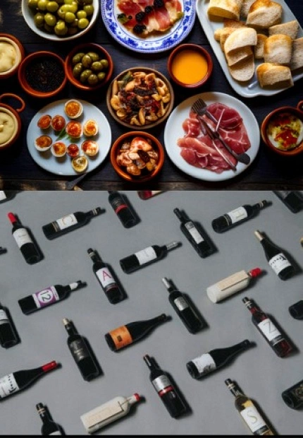 Como elegir un vino para una cena.